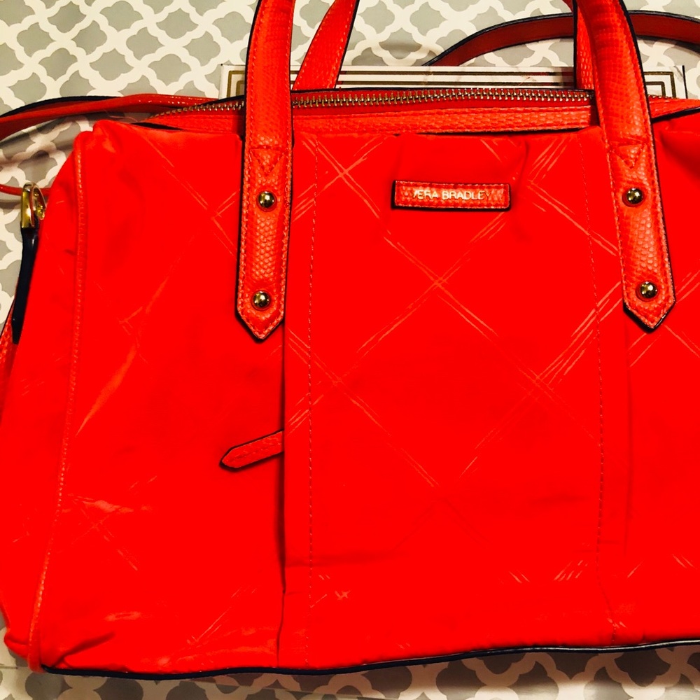 🌟🆕Vera Bradley Runner Canvas Satchel Bag🌟